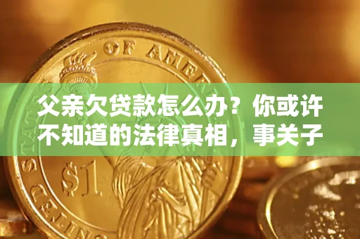 北京父亲欠贷款怎么办？你或许不知道的法律真相，事关子女未来